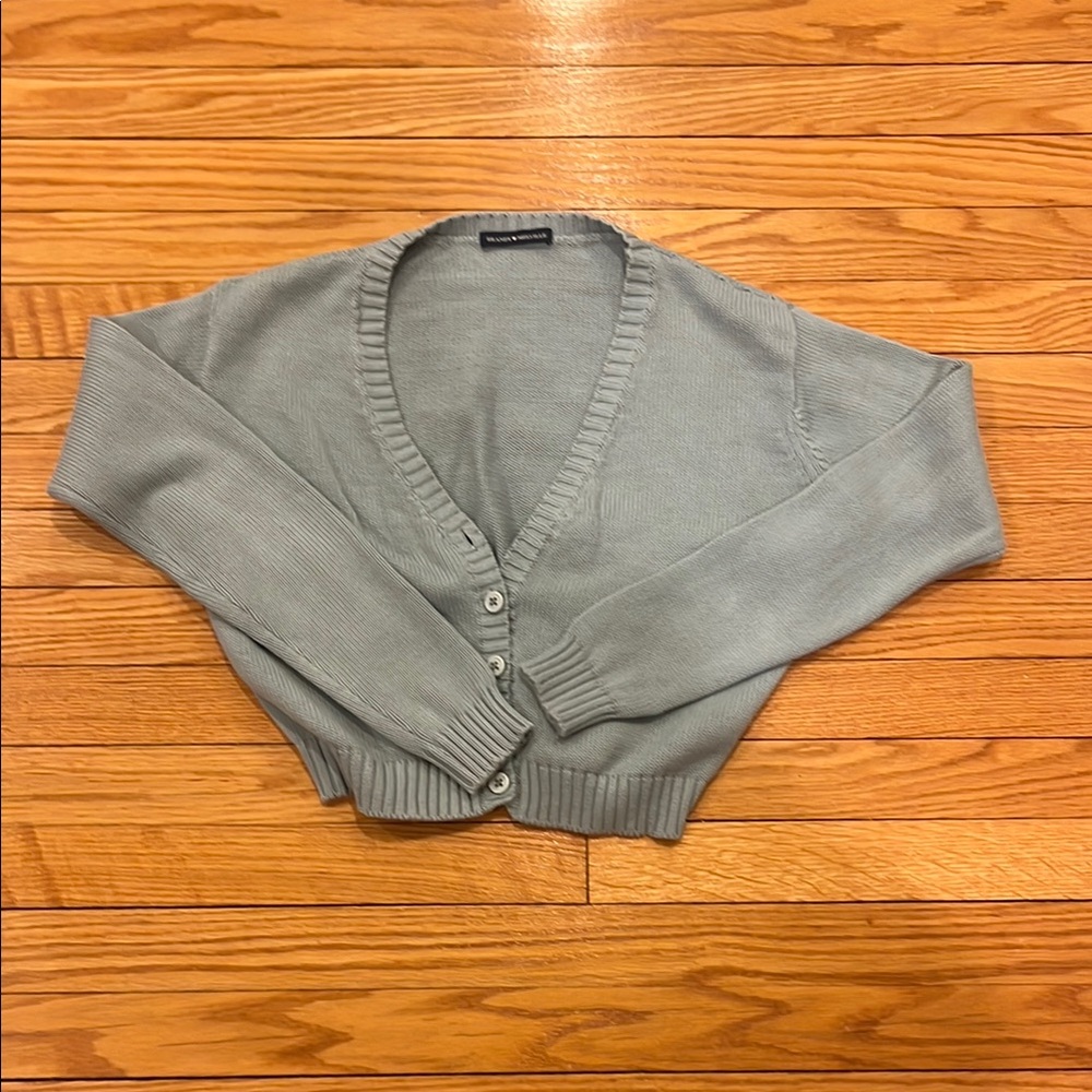 Sage Green Cardigan Brandy Melville